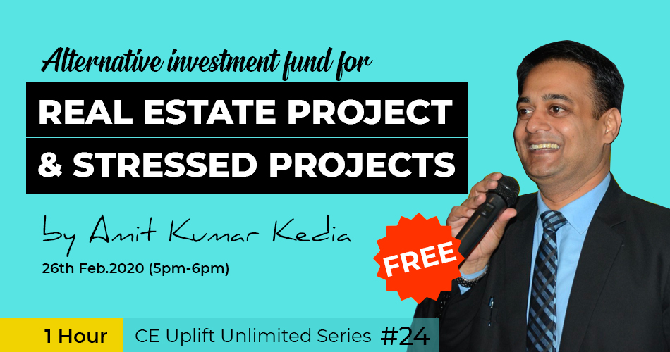 Alternative investment fund for Real Estate Project and Stressed Project
