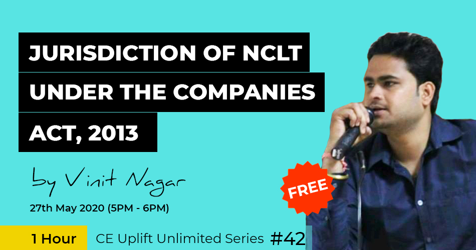 Jurisdiction of NCLT under the the Companies Act, 2013