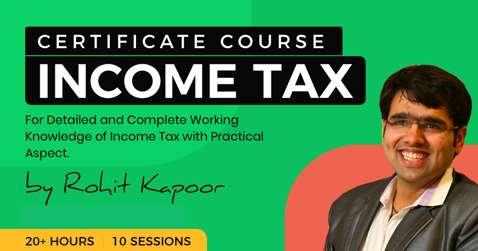 Certificate Course On Income Tax