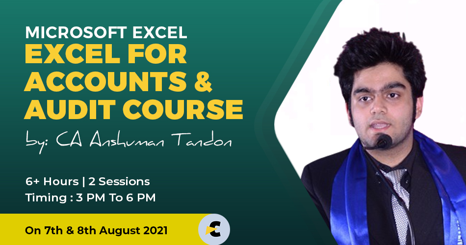 Microsoft Excel - Excel for Accounts & Audit Course		