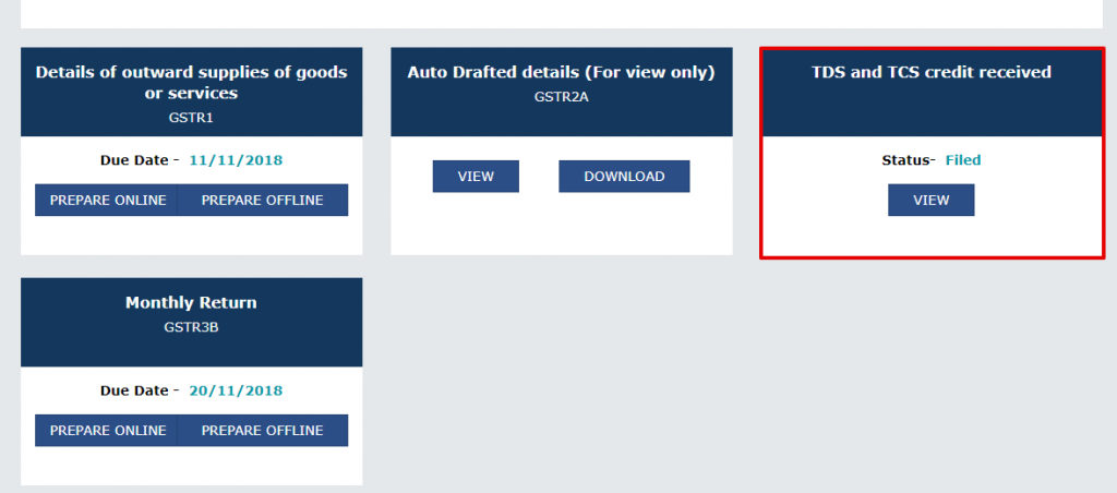 How to download the TDS Certificate in GST?