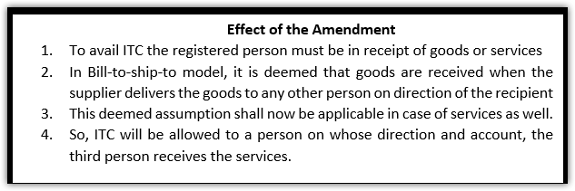 CGST Amendment Act 2018