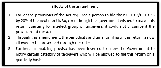 CGST Amendment Act 2018