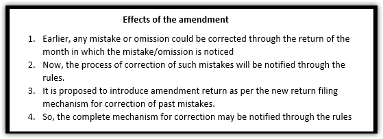 CGST Amendment Act 2018