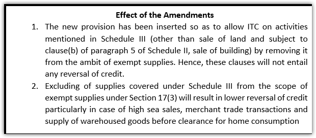 CGST Amendment Act 2018