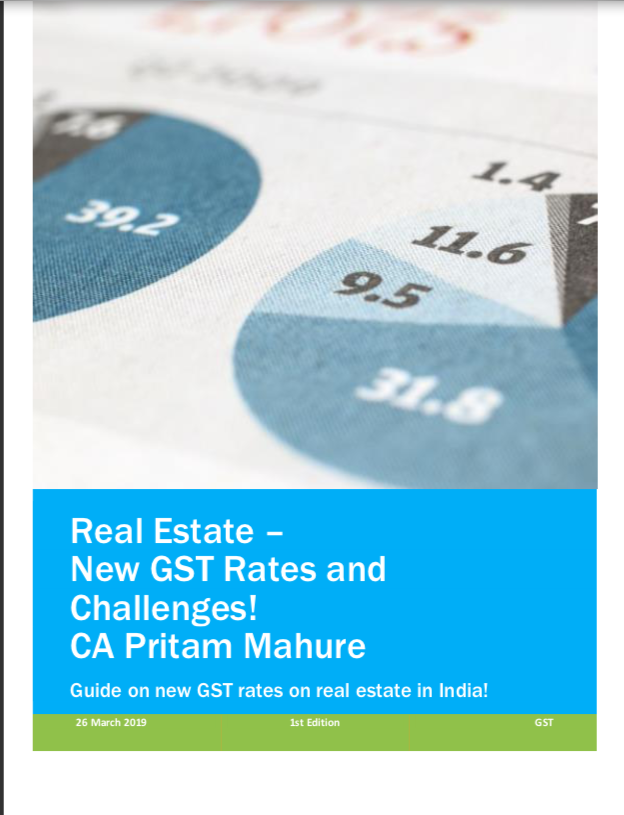 Free E-book on GST on Real estate