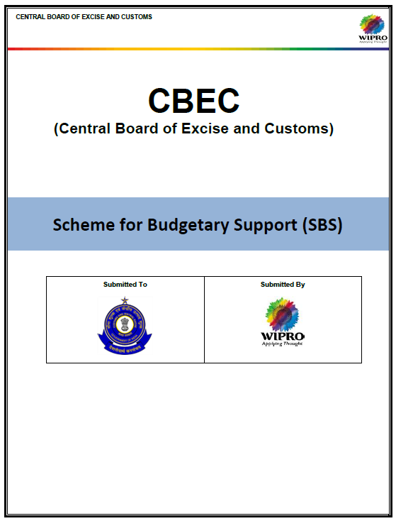 Scheme for Budgetary Support