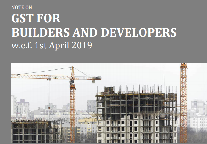Note on gst for builders and developers