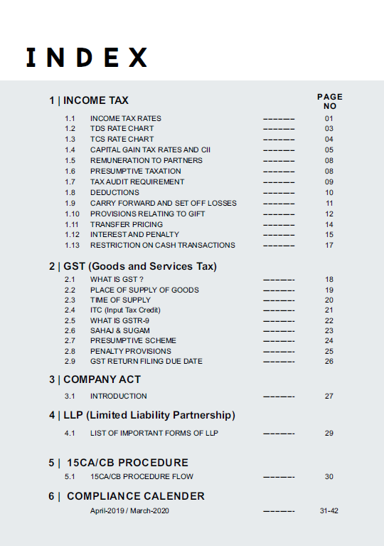 IT & GST Ready Reckoner