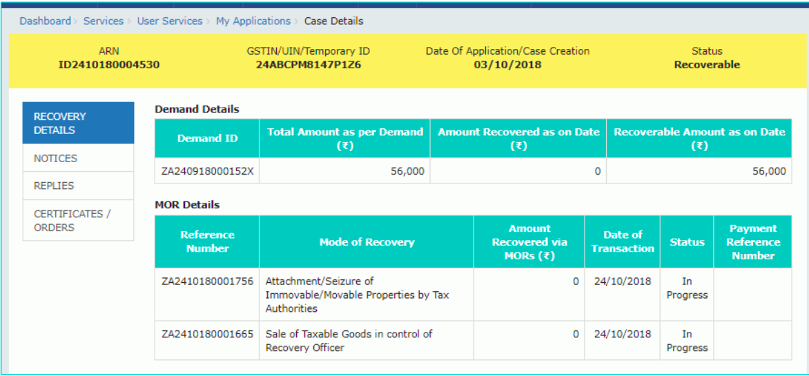 Manual Filing reply to Form GST DRC-22 against proceedings initiated for recovery of taxes.dt.7.11.19.pdf 2019-11-07 14-53-31