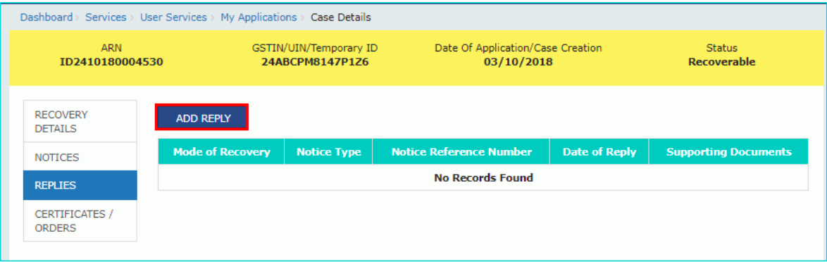 Manual Filing reply to Form GST DRC-22 against proceedings initiated for recovery of taxes.dt.7.11.19.pdf 2019-11-07 14-55-59