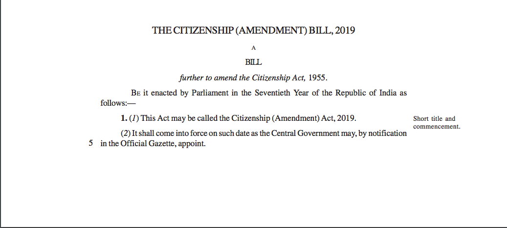 PDF of The Citizenship (Amendment) Bill