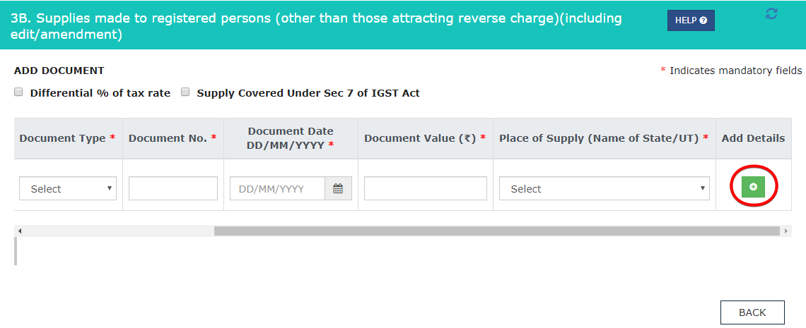 new GST return is live on the portal