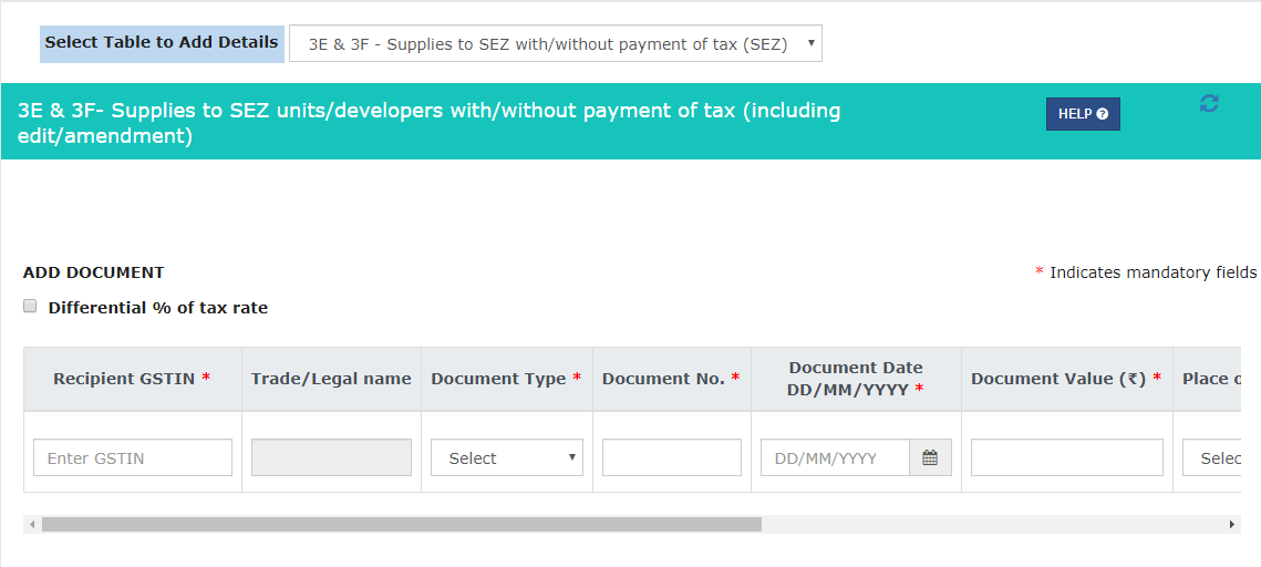 new GST return is live on the portal