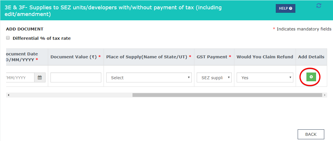 new GST return is live on the portal