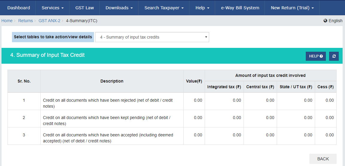 new GST return is live on the portal