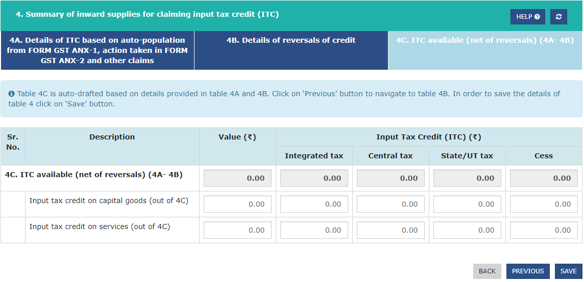 new GST return is live on the portal