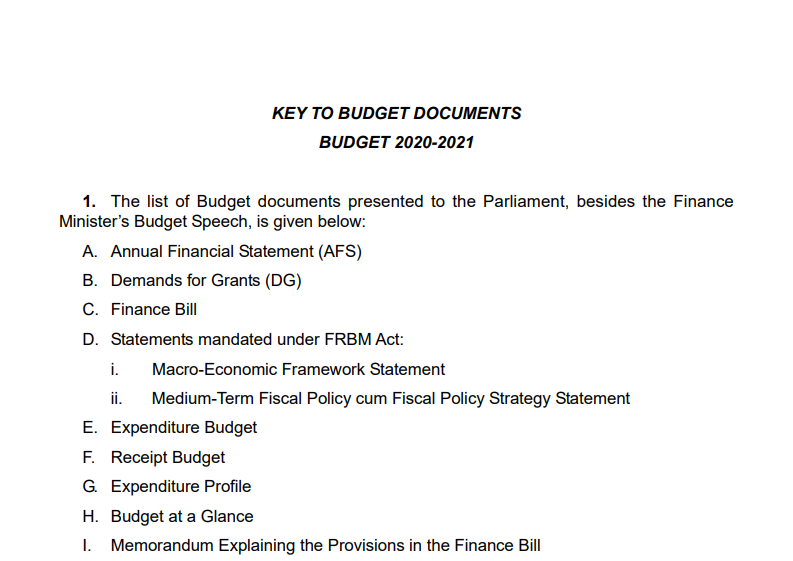 Key highlights of Budget 2020