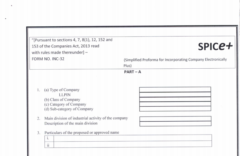 MCA eases the process for incorporation of Cos.