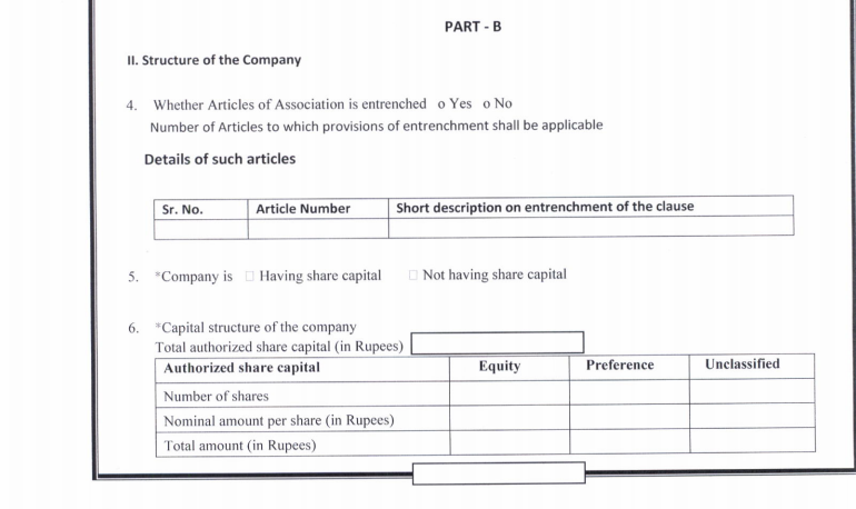 MCA eases the process for incorporation of Cos.