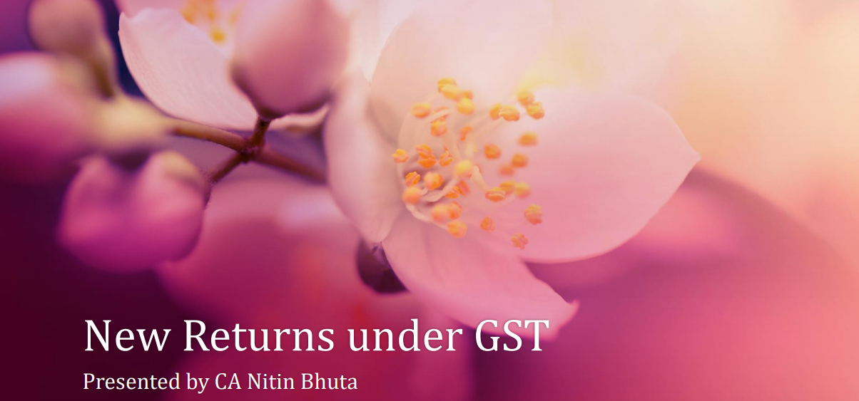 New Returns under GST