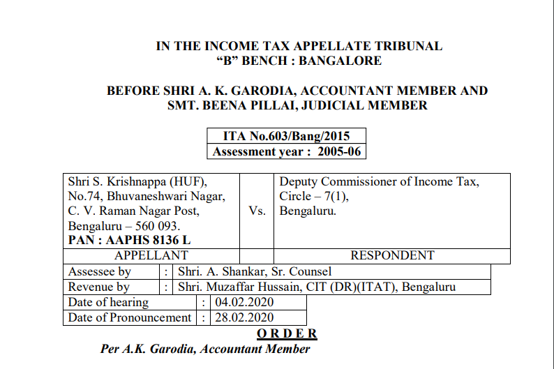 HUF can't be taxed after partition