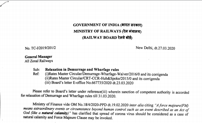 guidelines for not charging Demurrage wharfage etc 1