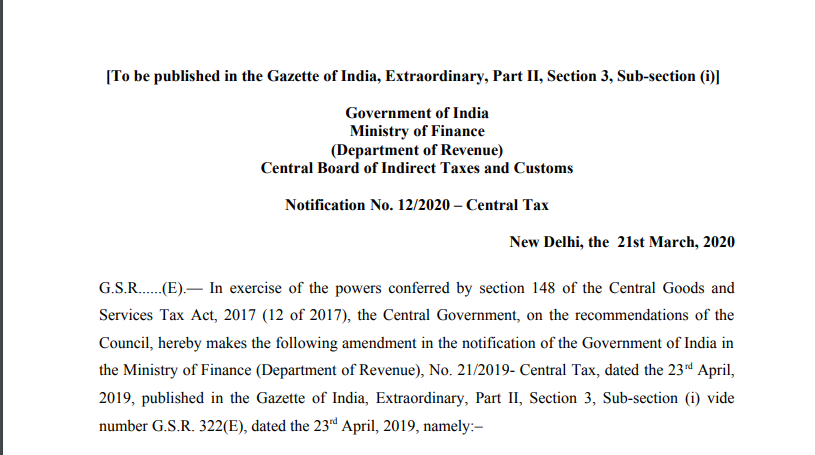 Waive off the requirement for furnishing FORM GSTR-1 for 2019-20 for taxpayers who could not opt for availing the option of special composition scheme under notification No. 2/2019-Central Tax (Rate)