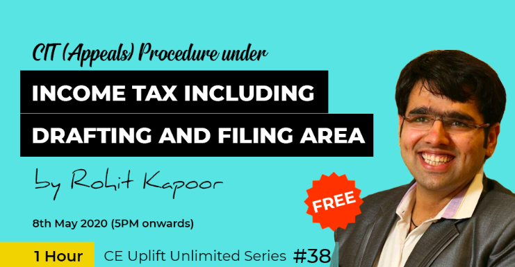 CIT(Appeals) Procedure under Income Tax Including Drafting and Filing Area