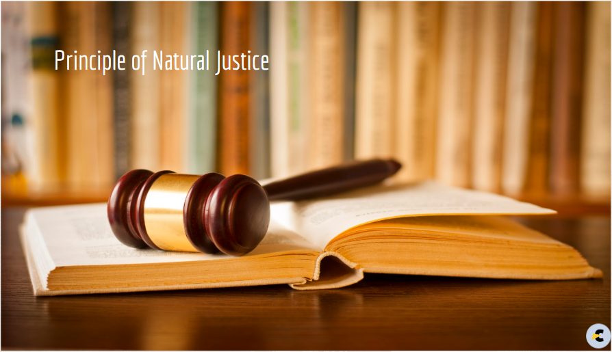principle of natural justice