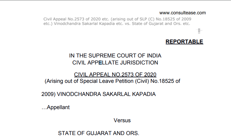  SC upholds Guj Hc's judgment that agricultural land even by will cannot be transferred to non-agriculturists. 