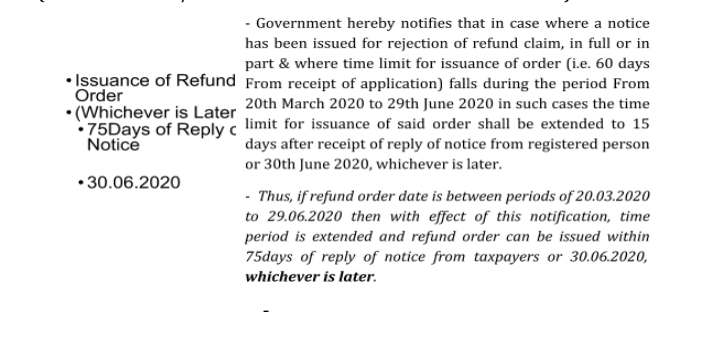 Latest GST Updates During The Period of 01.06.2020 to 15.06.2020