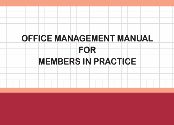 Office Management Manual For Members In Practice