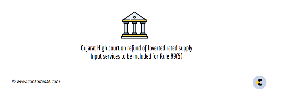 Inverted rated refund will include input services