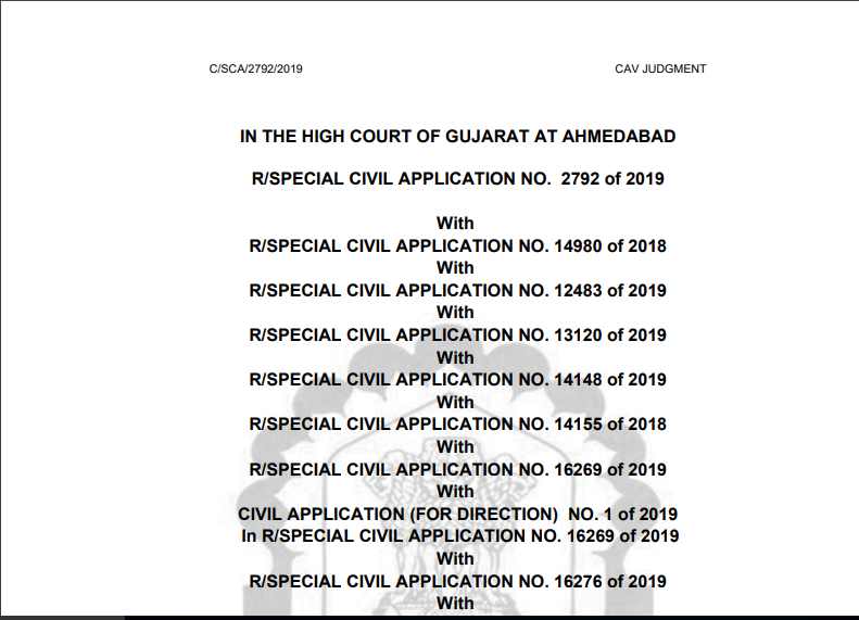 Gujarat HC in the case of VKC Footsteps India Pvt. Ltd.