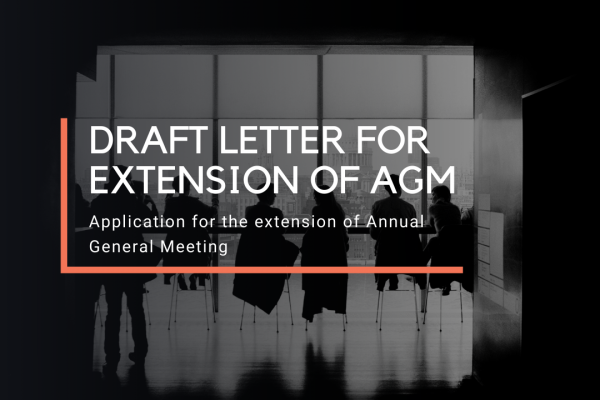 draft letter for extension of agm
