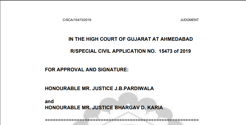 Gujarat HC in the case of M/s Britannia Industries Limited Versus Union of India