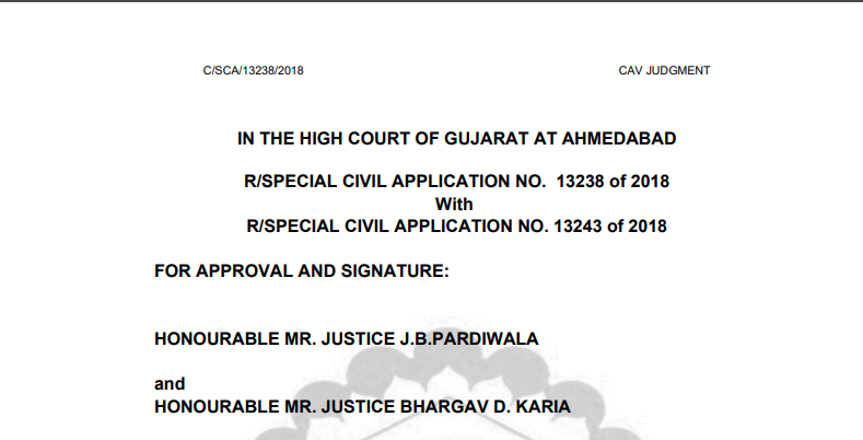 Gujarat HC in the case of Material Recycling Association of India 