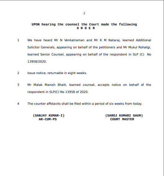 [Justin- Notice by Supreme Court] Gujarat High Court Ocean Freight Matters allowing the petitions and pronouncing levy to be ultra vires.