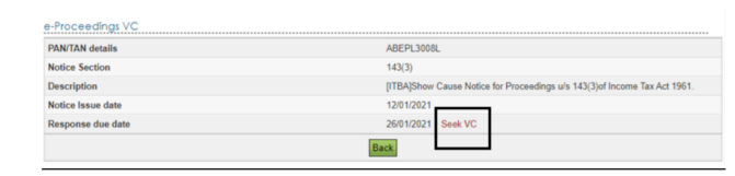 FAQs for seek VC & seek VC Adjournment