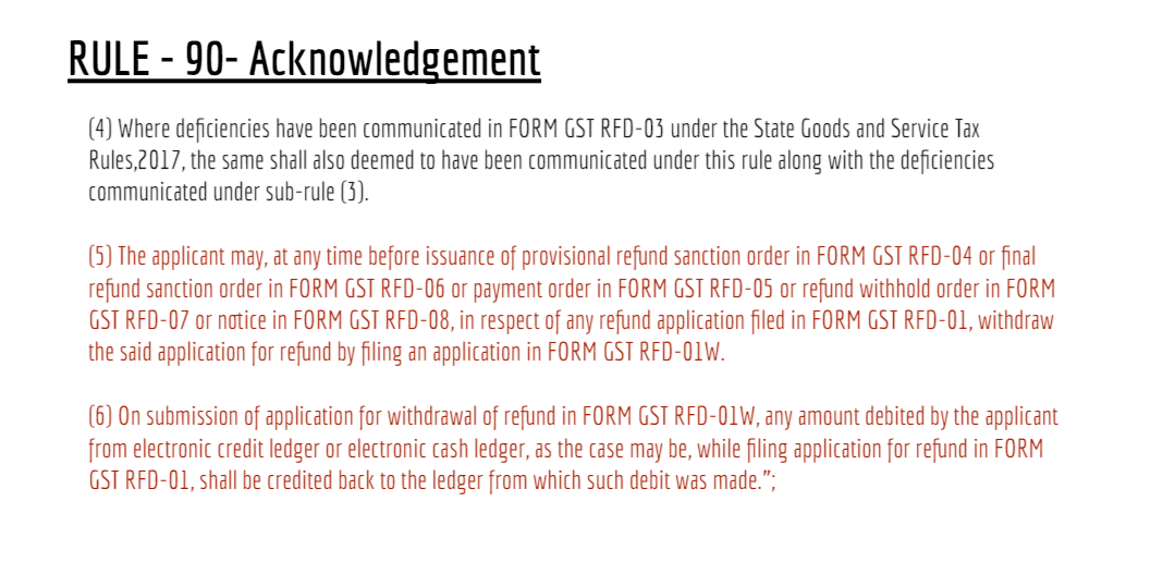 amendments in GST via 15/2021