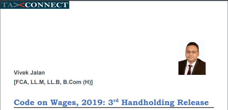 Code on Wages, 2019: 3rd Handholding Release