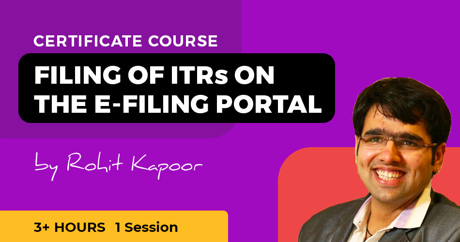 ITRs efiling course