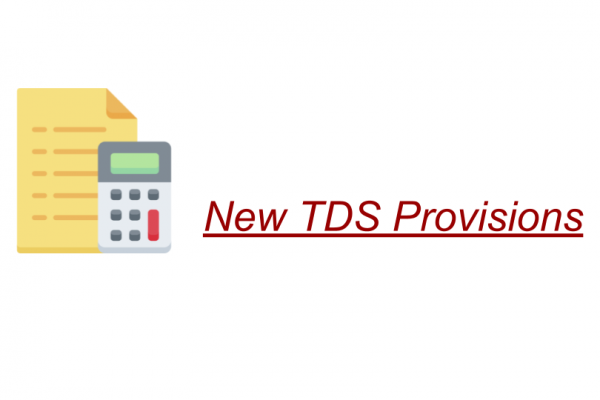 New TDS Provisions