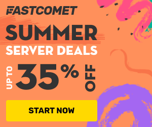 FastComet Summer Sale 2022 300x250