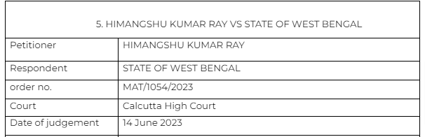 himanshu ray kumar vs westbengal img