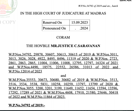 TVL Vardhan infrastructure GST judgment on cross jurisdiction